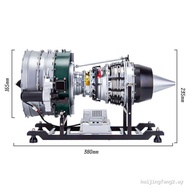 All-Metal Aviation Vortex Fan Engine Model Assembly Vortex Fan Vortex Jet Engine Mechanical Aircraft