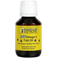 CHARLIE AND FRANK - Omega-3 寵物魚油 100ml (適用於貓和狗) [平行進口]