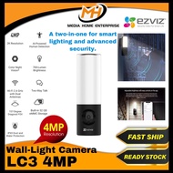 EZVIZ LC3 4MP CCTV - Color Night Vision, 700-Lumen Brightness, AI-Powered Human Detection, IP65, Bui