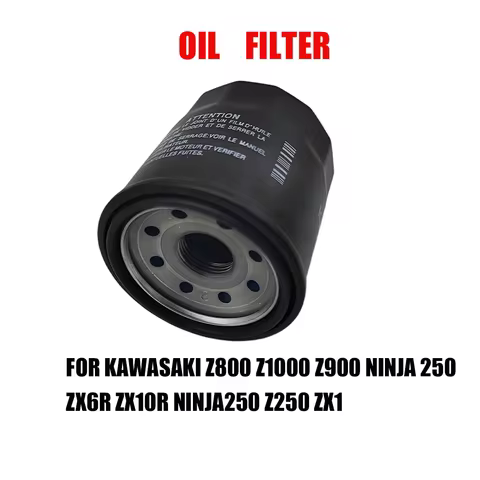 For Kawasaki Z800 Z1000 Z900 Ninja 250 Zx6r ZX10R NINJA250 Z250 ZX1 Motorcycle Accessories Oil Filte