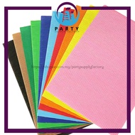 1 PCS A4 E'Flute KERTAS KOTAK BERGELUGUR / KERTAS KERAS UNTUK SENI / KERTAS PROJEK SEKOLAH