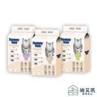 [Snappy Tom Happy Cat] Tofu Cat Litter 2KG Unscented Lavender Green Tea Environmentally Friendly Con