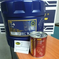 Mannol TS4 (7Liter) *Offer* +(Free 1tin Engine Flush)=1Set 100%Ori (15w40) 10000km Diesel Engine Oil