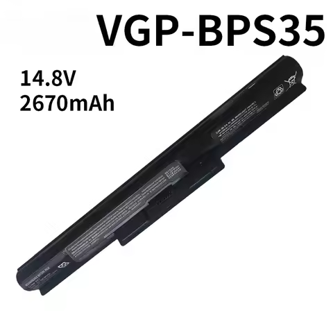 Compatible with Sony VGP-BPS35A SONY VAIO Fit 14E 15E SVF143A1 High-Quality Laptop Battery