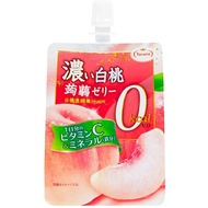 TARAMI Konnyaku Jelly 0kcal White Peach Jelly Drink 150g x 6 pieces Direct from Japan