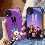 CK-46 BTS ARMY BT21 HD Glass Casing for Realme C20 C20A C11 OPPO A16E A16K A93 Reno 4 4F F17 Lite Pr