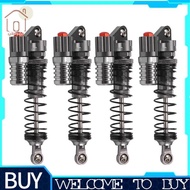 4Pcs Aluminium Alloy 90Mm Absorber Shocks For 1/10 Scale Rc Rock Crawlers  Scx10 D90 Truck