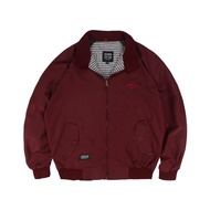 Rown Division Jaket Harrington Lysias Burgundy
