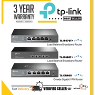 TP LINK TL-R470T+ / TL-R480T+ / ER605 [ TL-ER605 ] STD 5 PORT MULTI WAN DESKTOP LOAD BALANCE BROADBA
