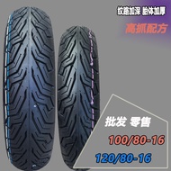 Tayar motosikal 120/80-16 GZ150 pedal roda belakang Jincheng 100/80-16 Tayar vakum Beetle