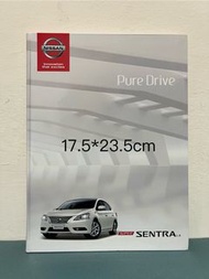 (已過期) 全新 2014年 NISSAN SENTRA 萬用手冊