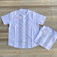 KEMEJA KATUN 0971 0972 SHIRT COUPLE SHIRT FOR KIDS AND ADULTS COTTON M231 KIDS M231