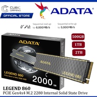 ADATA LEGEND 710 PCIE GEN 3 x4 / LEGEND 860 LITE PCIE GEN 4 x4 M.2 2280 INTERNAL SOLID STATE DRIVE  