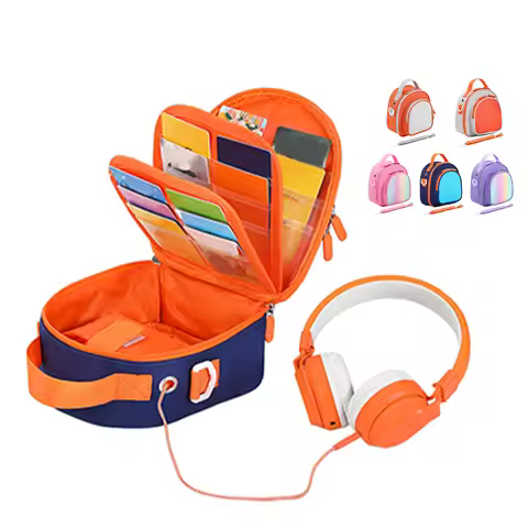 Carrying Case for Yoto Mini (2024 Edition) Travel Storage Bag Card Holder Hold Up To 30 Cards Protec