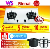 Rinnai RB-72S Hyper Burner Cooking Gas Hob ( Stainless Steel )