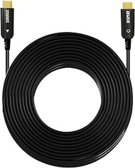 Fiber Optic HDMI Cable 99ft, Csilu Fiber HDMI Cable Support 4K@60Hz, 4:4:4/4:2:2/4:2:0, HDR, Dolby Vision, HDCP2.2, ARC, 3D, 18.2Gbps, Suitable for Apple TV, HDTV, Roku TV Box, Playstation 4 PS3,Xbox