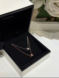 香港順豐包郵｜Chanel香奈兒Coco Crush小金豆項鍊 經典菱格紋 全套原裝配件