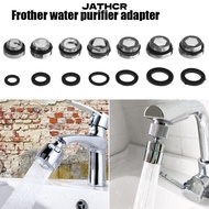 JATHCR Water Filter Adapter, Metal 18/20/22/24mm To 22mm Faucet Adapter Set,  With Washer Faucet Con