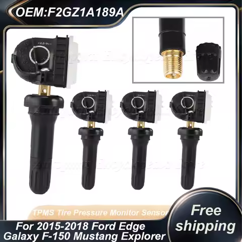 1/4PCS Tire Pressure Monitoring Sensor F2GT-1A180-AB For 2015-2018 Ford Edge Galaxy F-150 Mustang Ex