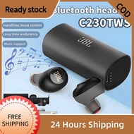 JBL C230 TWS Bluetooth Earphones wireless headsets Stereo Earbuds Bass Sound Headphones with microph