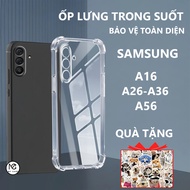 Samsung A56/ A36 /A26 /A16 shockproof Case, transparent, silicone, camera protection - My Case