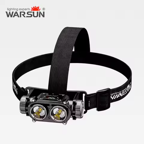 WARSUN Powerful Led Headlamp Headlight Zoom Head Lamp Flashlight USB Rechargeable Fishing Lantern He