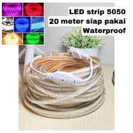 Lampu Hias LED strip 20 Meter Lampu selang lampu Lis plafon