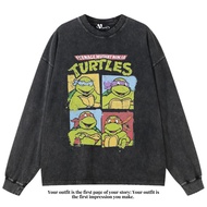 VEGA88 *teenage mutet ninja turtles tmnt 2* Oversized longsleeve t-shirt | Oversized t-shirt | Washe