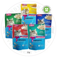 (NEAR EXP 8 AUG 2026) Tornado Freeze Dried Food For Cats & Kitten (Assorted Flavors) - (12g)
