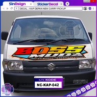 STIKER MOBIL PICKUP NEW CARRY TAYO KAP DEPAN STICKER DECAL VARIASI