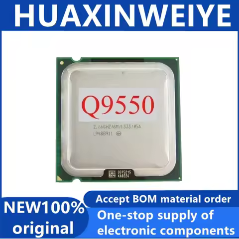 1pcs/lot perfect test Core 2 Quad Q9550 Processor SLAWQ SLB8V 2.83GHz LGA 775 cpu