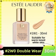 【Fast Shipping】Estee Lauder foundation #1W1 Bone 30ml matte Premium makeup Effect, pores invisible a