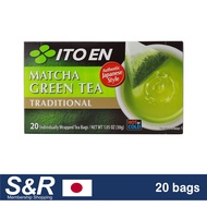 Ito En Matcha Green Tea Traditional 20 Bags