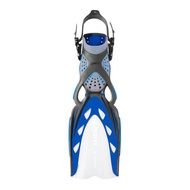 รองเท้าสี่แถวรูป Mares ประดับเพชร Avanti Quattro + รองเท้าดำน้ำเรืองแสงครีบมืออาชีพในการปรับระดับ