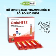 Supplement calcium and B vitamins - Improve calcium deficiency - Calcium B12 box of 20 tubes of 10ml