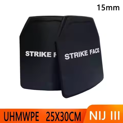 NIJ III Stand Alone Pure PE Bulletproof Plate 10X12 Inches Light Weight Anti AK47 MSC 7.62mm Ballist