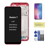 [pretty -A]668899✩✫✬ หน้าจอแสดงผลสําหรับ Xiaomi Redmi Note 7 M1901F7G จอแสดงผล LCD Touch Screen Digi