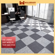 WULIBRARY  CARPET TILES SELF ADHESIVE 30cm x 30cm