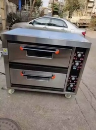 Steel bakery oven gas operated