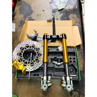 RAPIDO USD FORK SET WITH CALIPER FOR Y15 / NVX / RS150
