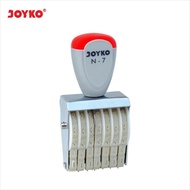 Number Stamp N7 Joyko 7 Digit Number Stamp