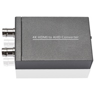 4K HDMI-Compatible To AHD Converter Full HD 4K HDMI-Compatible In To BNC AHD Out for PC Camera Monit