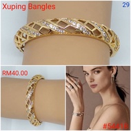 BISA COD XUPING FASHION ACCESORIES KOREA GELANG TANGAN EMAS WANITA GOLD BANGLE DIAMOND ZIRCONIA ALL 