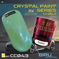 KAWAN PAINT - CC043 CRYSTAL SERIES BIRU KUNING HIJAU VIOLET  V1 V2 V3 V4 SUPERSTAR PAINT SERIES SUPE
