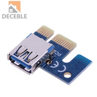 [Deceble.my] Universal PCI E X1 Adapter PCIe 1X to USB 3.0 Adapter Popular  for PCI Express Riser Mi