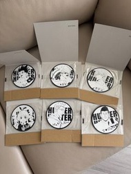 Hunter x Hunter  杯墊全套