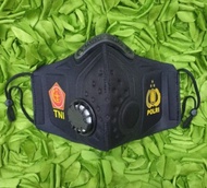 MASKER TACTICAL 3D TNI POLRI
