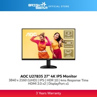 AOC U27B35 27" 4K UHD 60Hz IPS Monitor