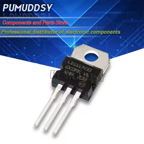 10PCS LD1117V33 TO-220 LD1117AV33 TO220 LD1117 3.3 IC