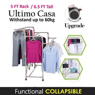 【LOCAL STOCK】Krafter - Korea 5FT Deluxe Clothes Laundry Rack Adjustable Stainless Steel (Ultimo casa